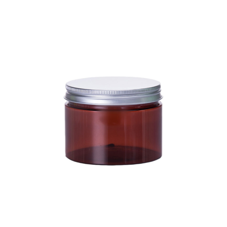 100g Plastic Cream Jar Clear Blue Amber Cosmetic Plastic PET Jar