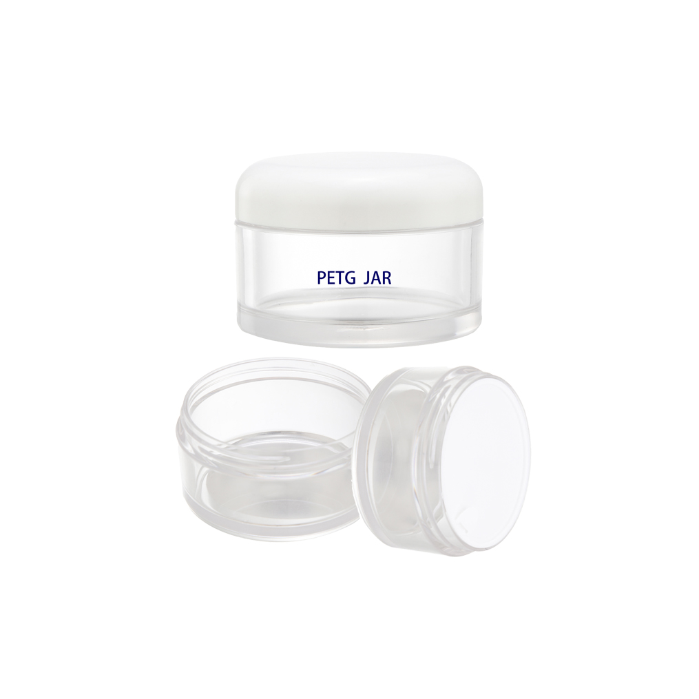 100g Plastic Jar with Dome Cap