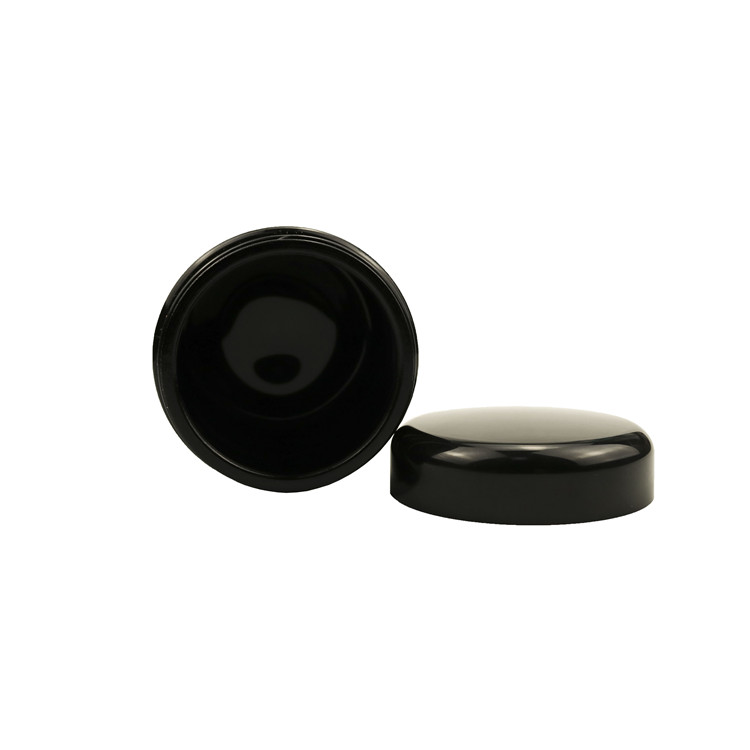 100g UV Black Dark uv Violet Stash Container press dark violet black glass cosmetic jar for gel