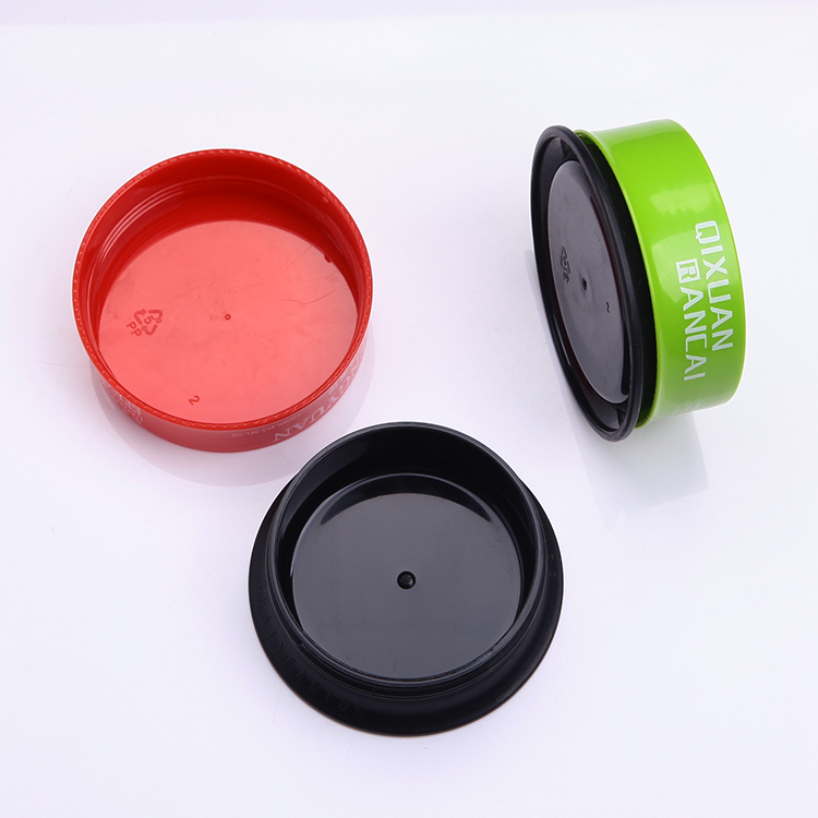 100g Wholesale Green or Red PP Plastic Cosmetic Hand Cream Jars