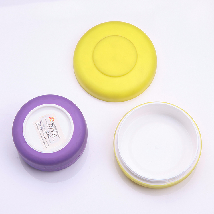 100g Wholesale Green or Red PP Plastic Cosmetic Hand Cream Jars