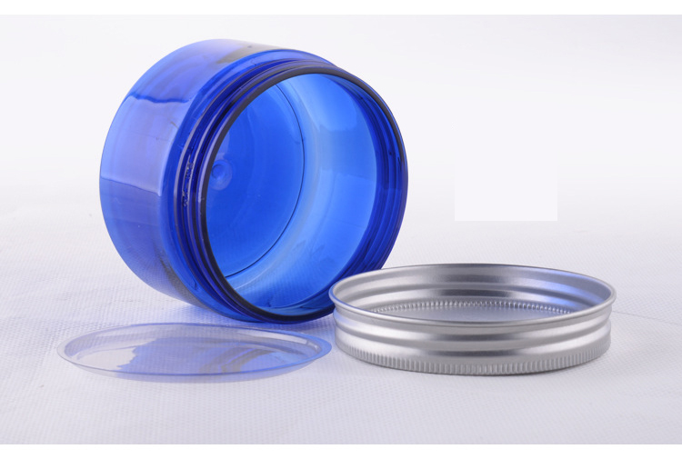 100g aluminum cream bottle with inner cover PET bottle with aluminum lid