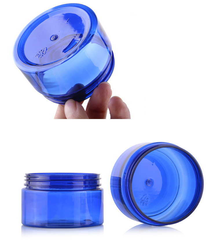 100g aluminum cream bottle with inner cover PET bottle with aluminum lid