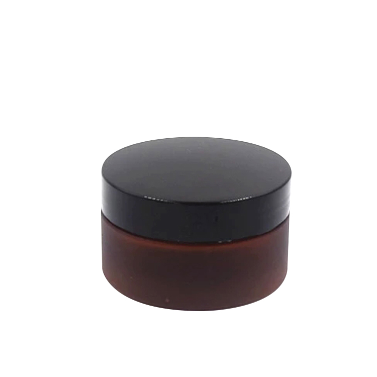 100g amber pet jar cosmetic plastic jar