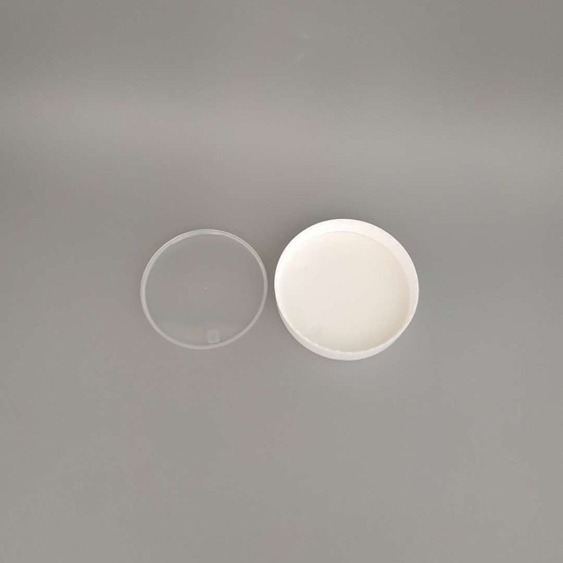 100g empty plastic PP double-wall hand care sanitizer cream Jars MOQ 10000pcs