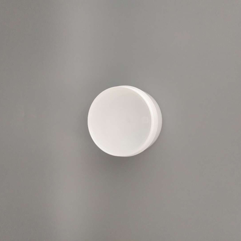 100g empty plastic PP double-wall hand care sanitizer cream Jars MOQ 10000pcs