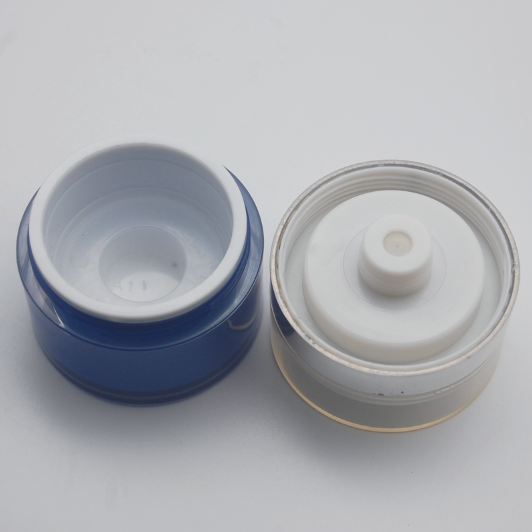 100g high quality airless plastic cosmetic acrylic containers