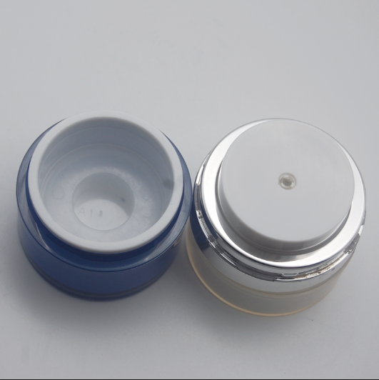 100g high quality airless plastic cosmetic acrylic containers