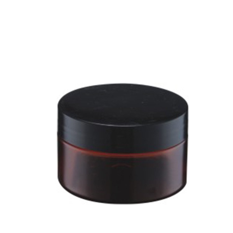 100g pet colored plastic jar with screw on lids for cosmetics