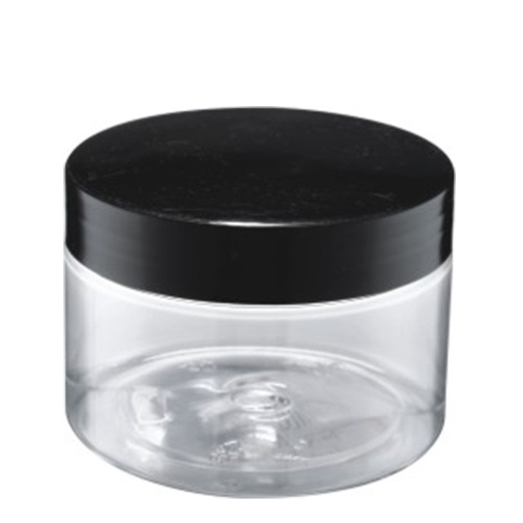 100g pet colored plastic jar with screw on lids for cosmetics