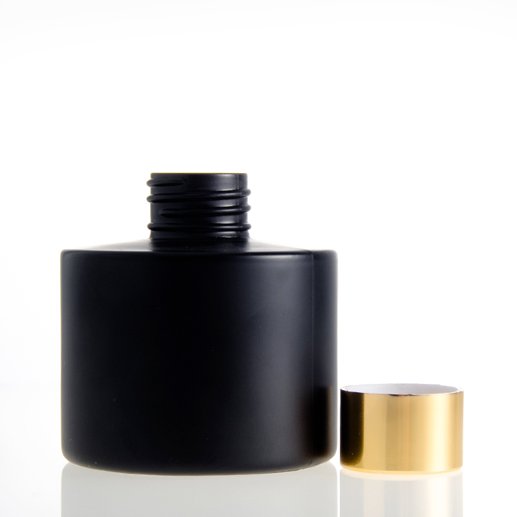 100mL Home Office Fragrance Empty Round Perfume 50ml Reed Aroma Diffuser Glass Bottle