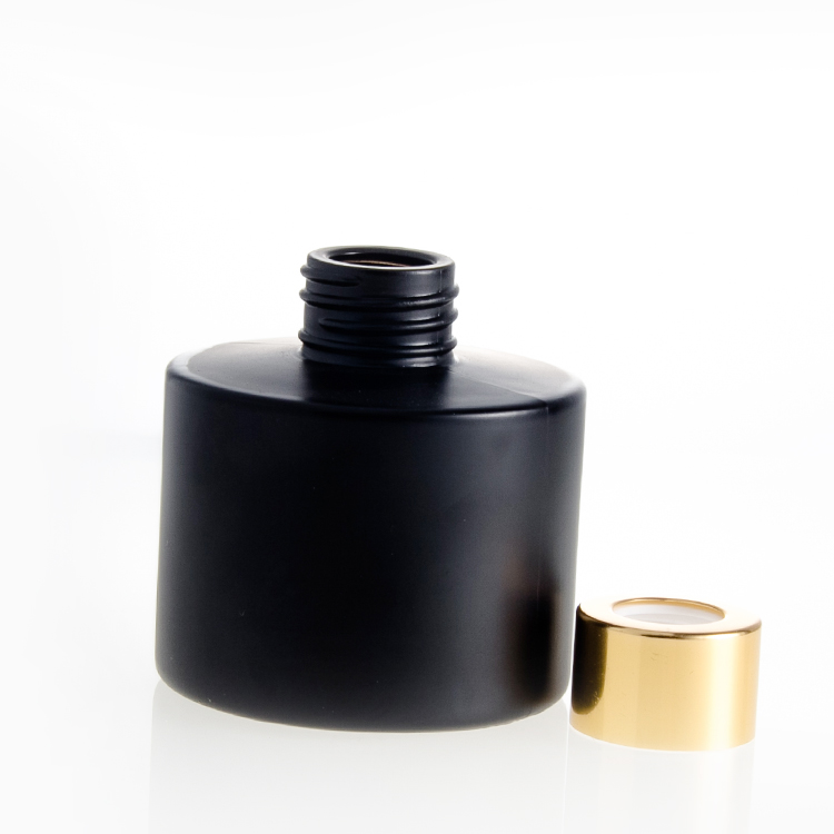 100mL Home Office Fragrance Empty Round Perfume 50ml Reed Aroma Diffuser Glass Bottle
