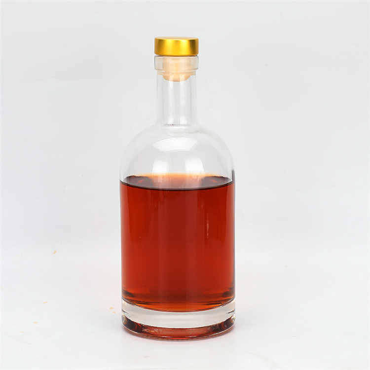 100ml-1000ml empty vodka glass bottle whiskey bottle red wine bottle cork stopper