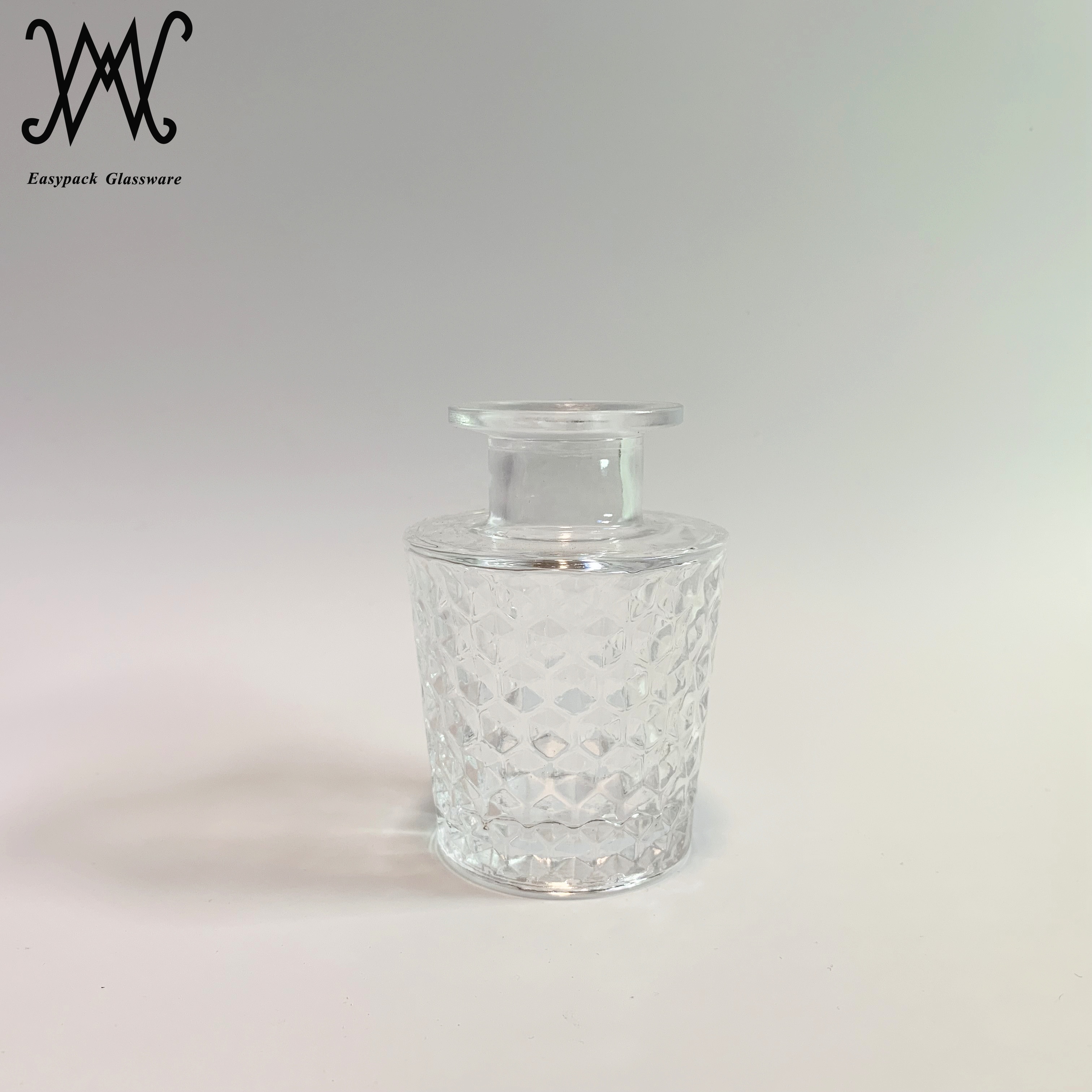 100ml 110ml 3.4oz clear glass diffuser bottle with natural reed stick