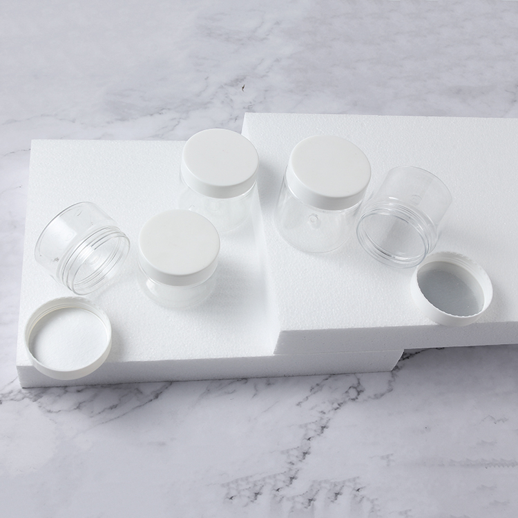 100ml 120ml 150ml 200ml 250ml Clear Plastic PET Container Food with custom plastic lid metal lid