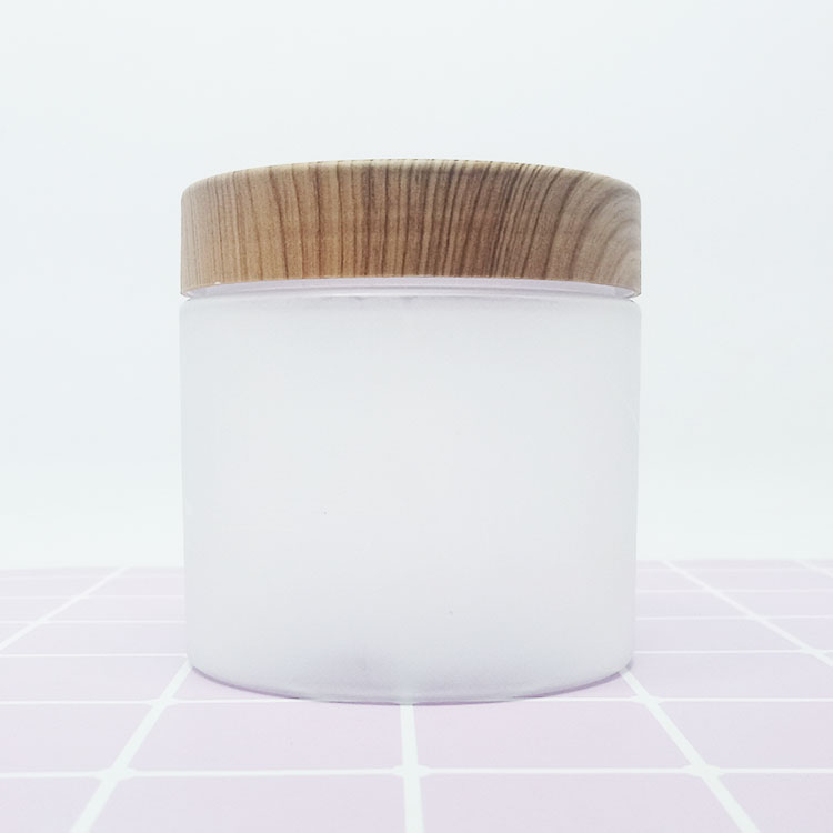 100ml 120ml 150ml 200ml 250ml amber round pet plastic cosmetic jar with white plastic lid