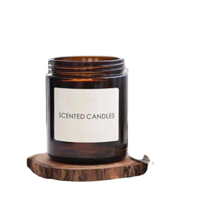 100ml 120ml 150ml Empty Glass Jar and Boxes with pull Lid for Candle