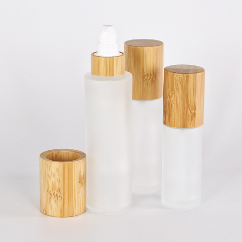 100ml 120ml 150ml flat shoulder face serum packaging glass perfume bottle