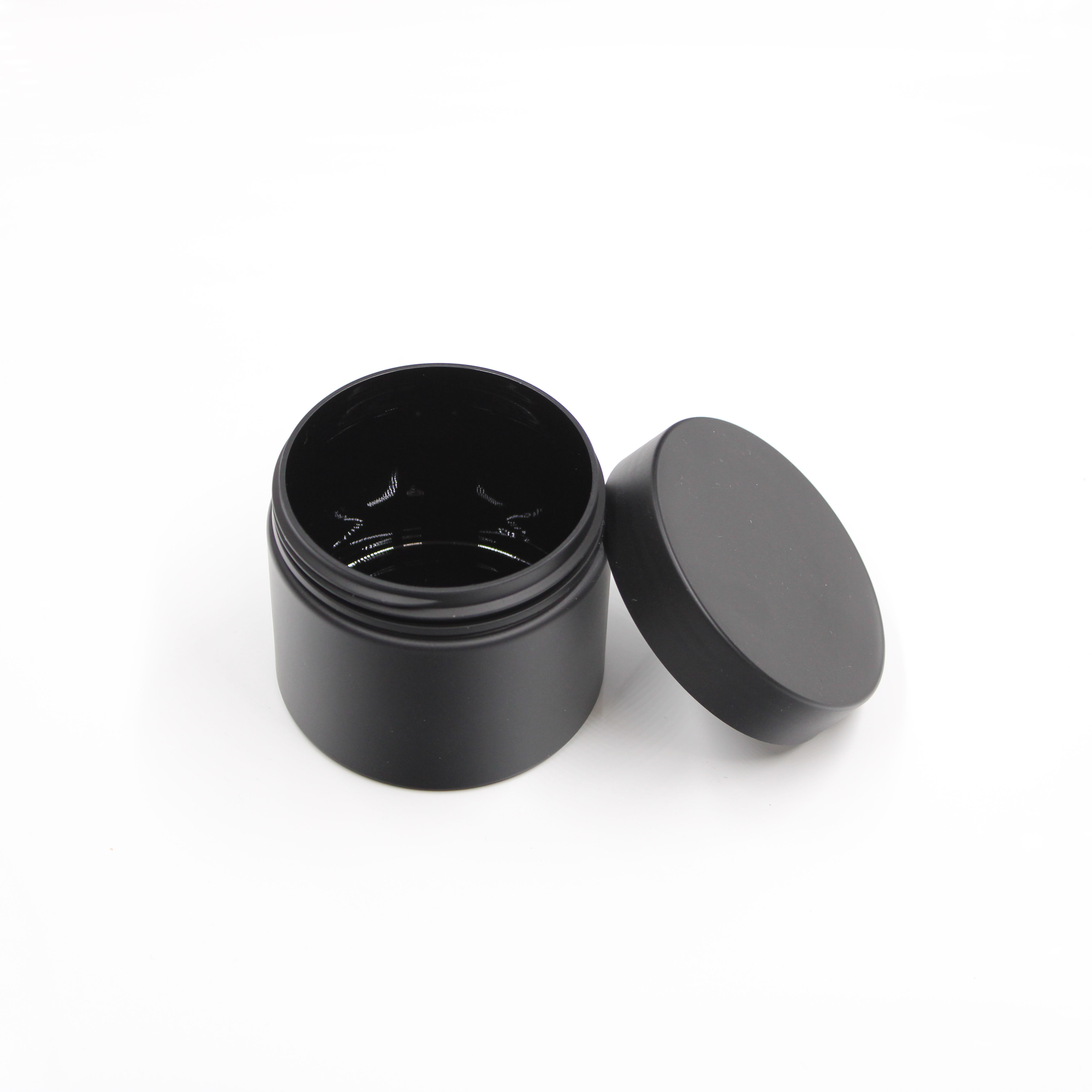100ml 120ml 4oz 250ml g 8oz black PET plastic jar/cosmetic jar plastic/plastic jar for cosmetics