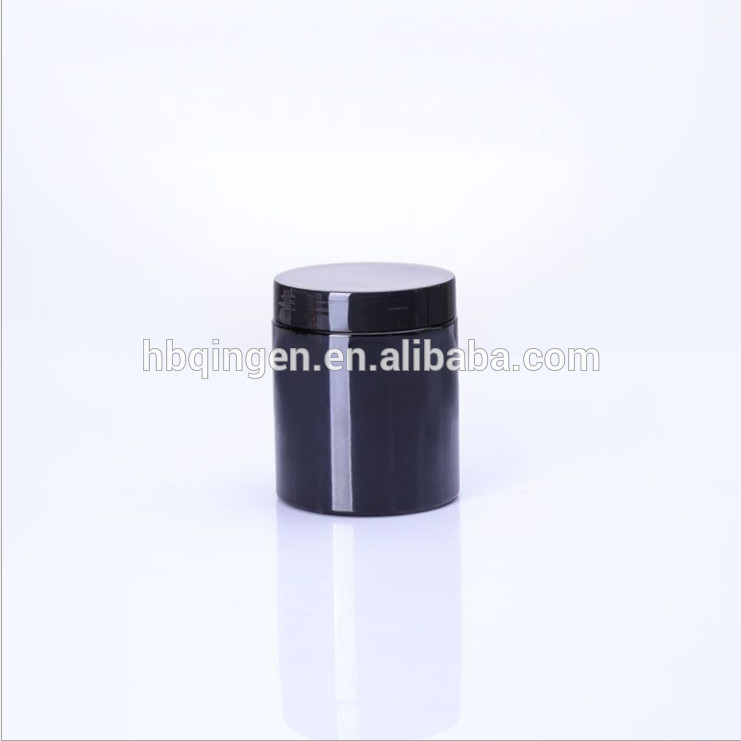 100ml 120ml 4oz 250ml g 8oz black PET plastic jar/cosmetic jar plastic/plastic jar for cosmetics