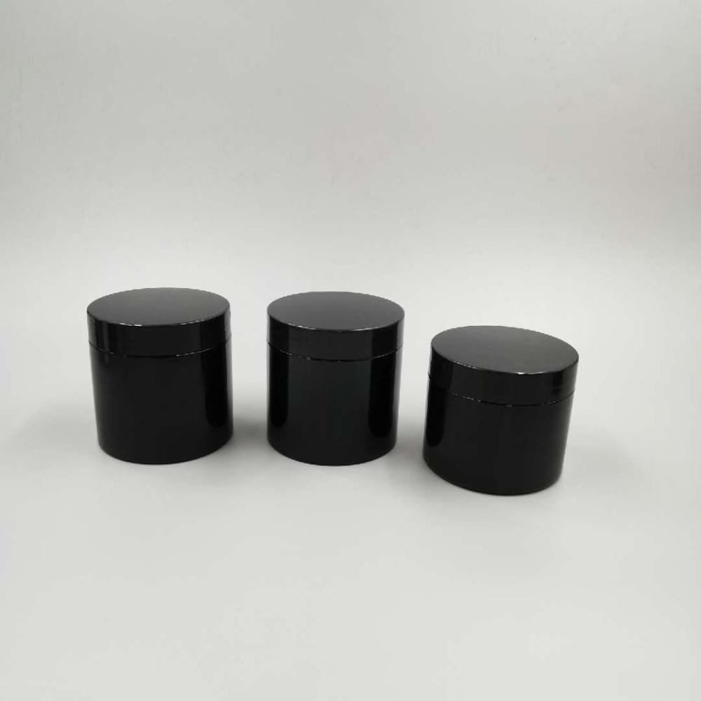 100ml 120ml 4oz 250ml g 8oz black PET plastic jar/cosmetic jar plastic/plastic jar for cosmetics