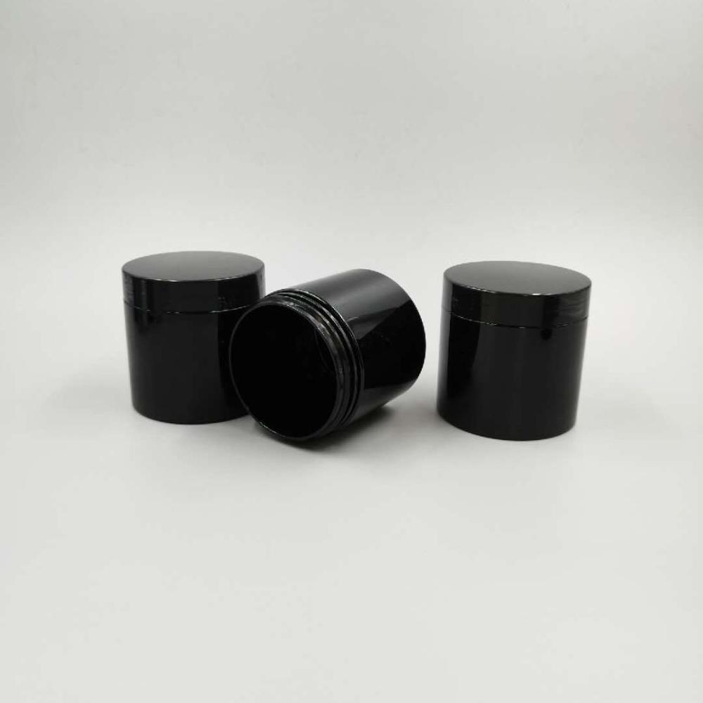 100ml 120ml 4oz 250ml g 8oz black PET plastic jar/cosmetic jar plastic/plastic jar for cosmetics