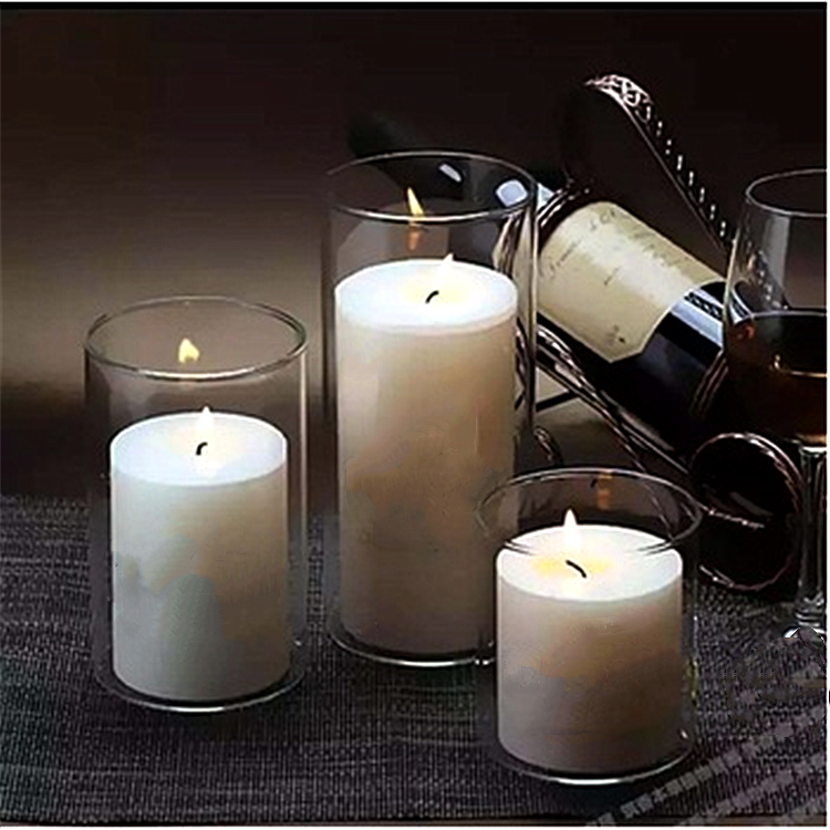 100ml 120ml 4oz Transparent Amber Wide Mouth Glass Bottle Cream Jar for Candle Aromatherapy