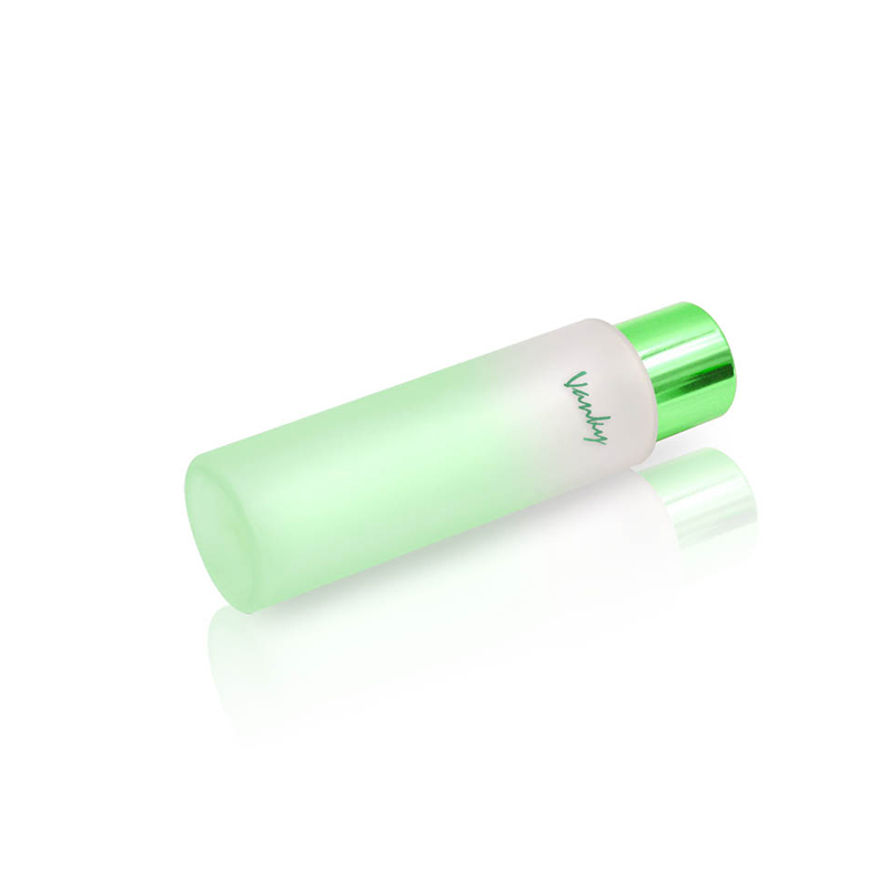 100ml 120ml frosted glass cosmetic toner bottle
