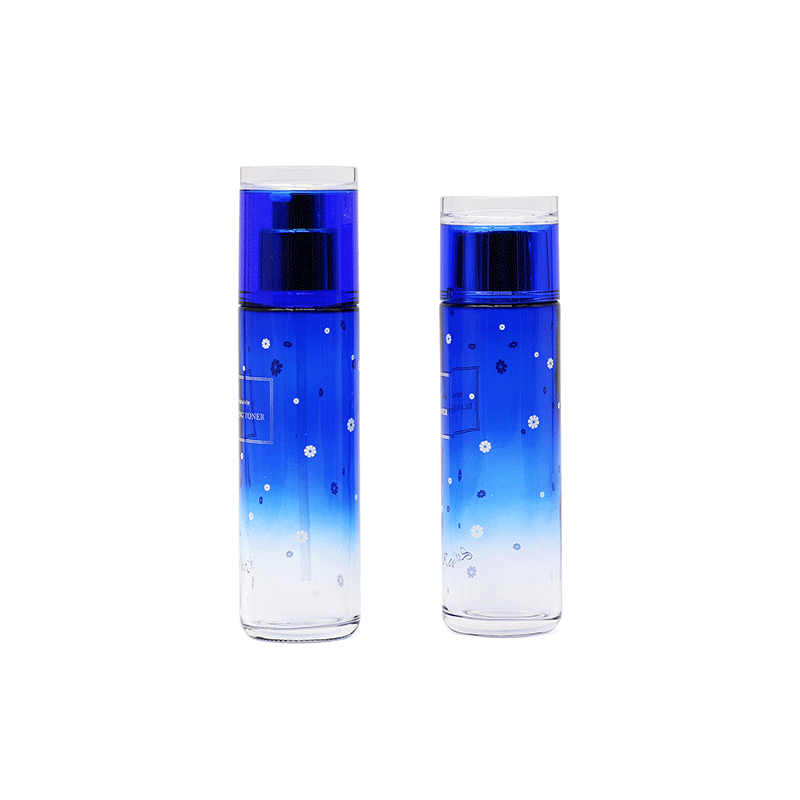 100ml 120ml high quality skin care lotion bottles with treatment pump