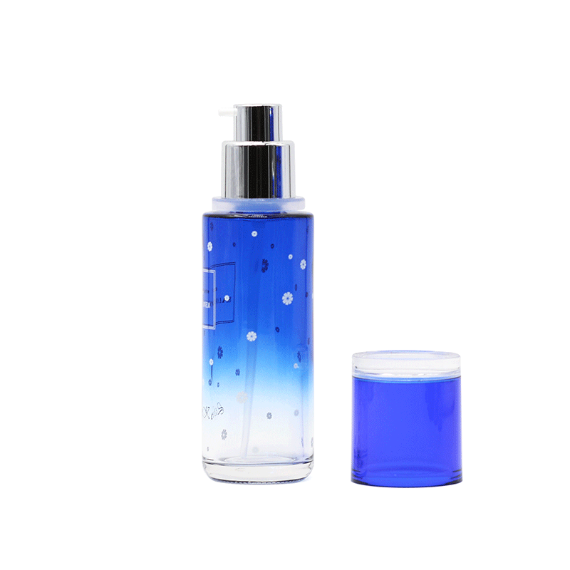 100ml 120ml high quality skin care lotion bottles with treatment pump