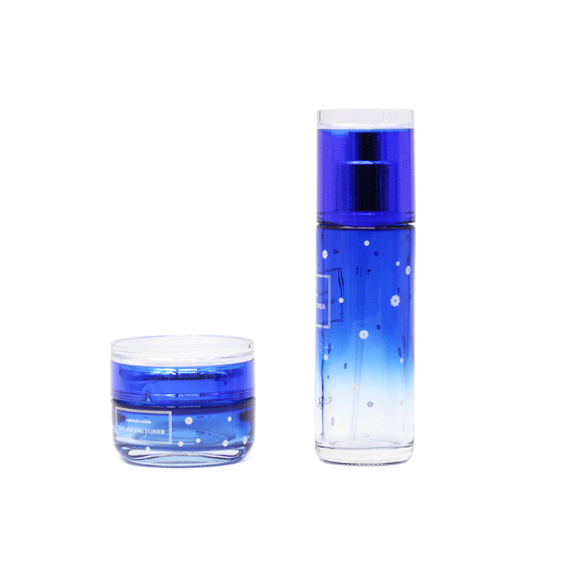 100ml 120ml high quality skin care lotion bottles with treatment pump