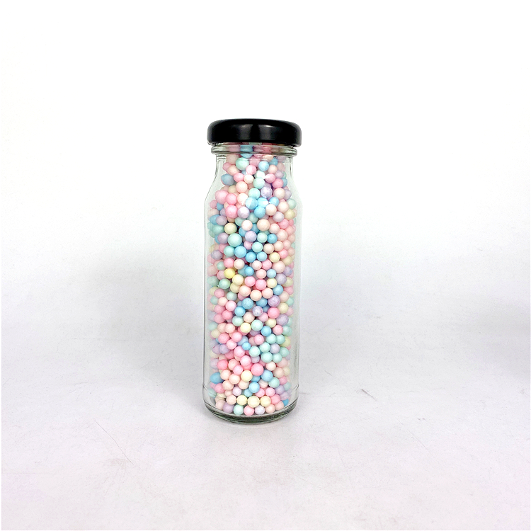 100ml 120ml mini thin bird nest glass jar with 38mm lug cap