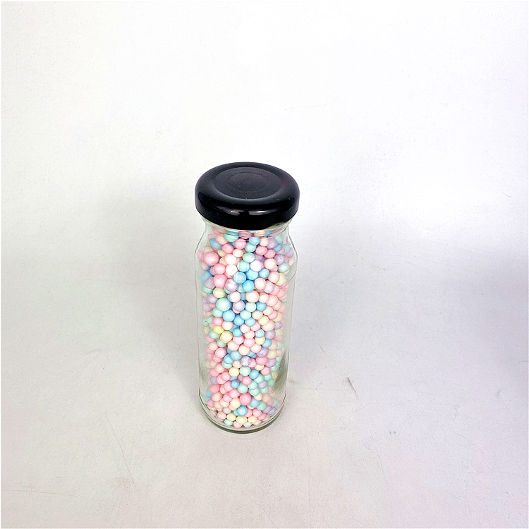 100ml 120ml mini thin bird nest glass jar with 38mm lug cap