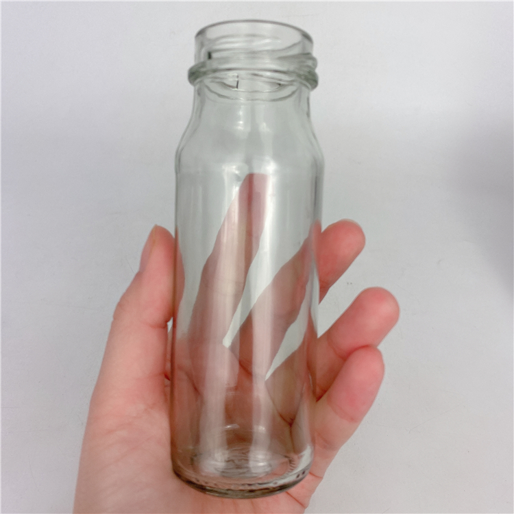 100ml 120ml mini thin bird nest glass jar with 38mm lug cap