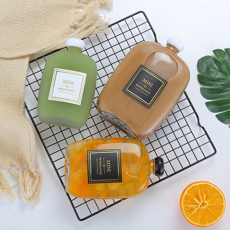 100ml 125ml 250ml 350ml 500ml coffee glass bottle for cold brew coffee