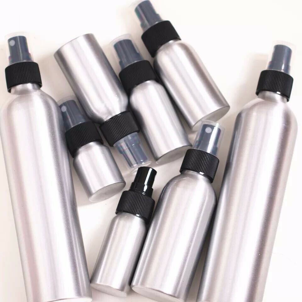 100ml 150ml 200ml 250ml 300ml 350ml 400ml 500ml 750ml 1000ml beverage beer lotion perfume screw lid aluminum bottle