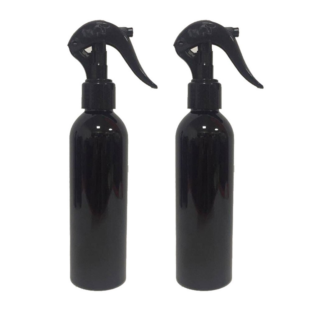 100ml 150ml 200ml 250ml 500ml empty black clear white spray gun PET plastic liquid disinfection fine mist spray trigger bottle