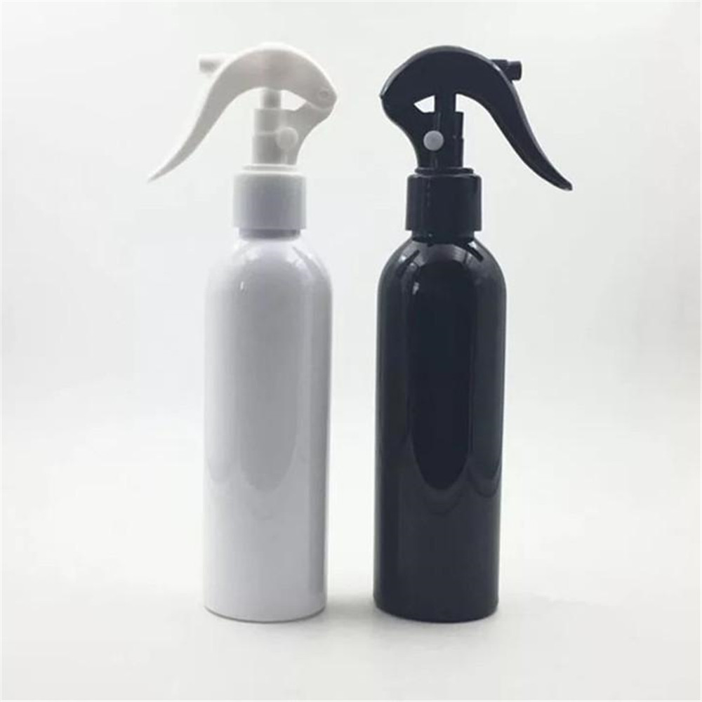100ml 150ml 200ml 250ml 500ml empty black clear white spray gun PET plastic liquid disinfection fine mist spray trigger bottle