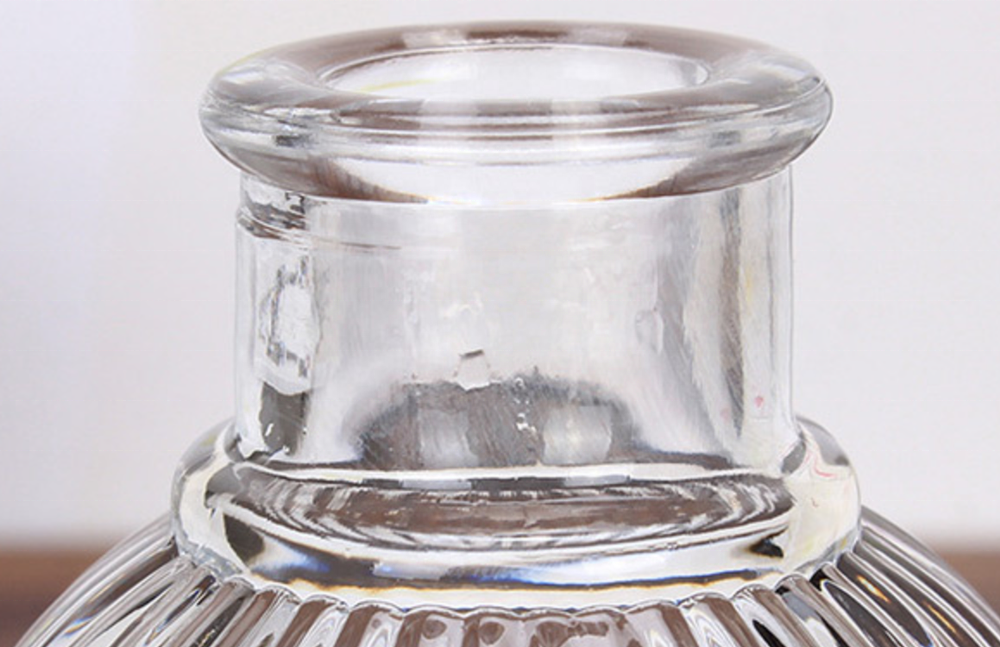 100ml 150ml 200ml new style clear bottle perfume glass bottle fragrance reed diffuser bottles