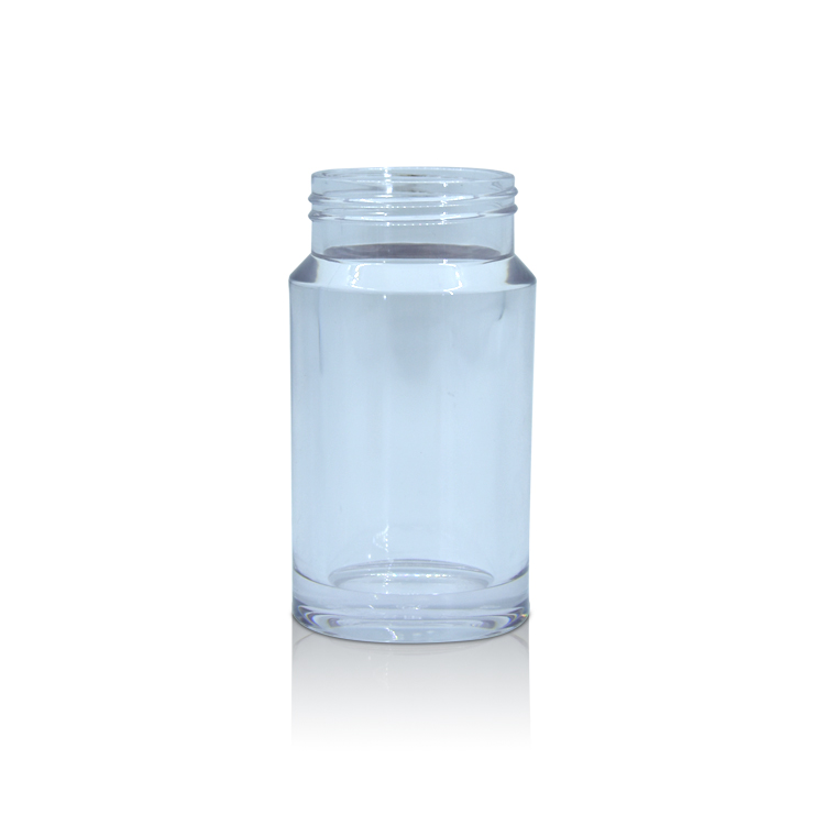 100ml 150ml Clear Empty Plastic Pill Bottles Cap Medicine Container Vitamin Capsule Safe
