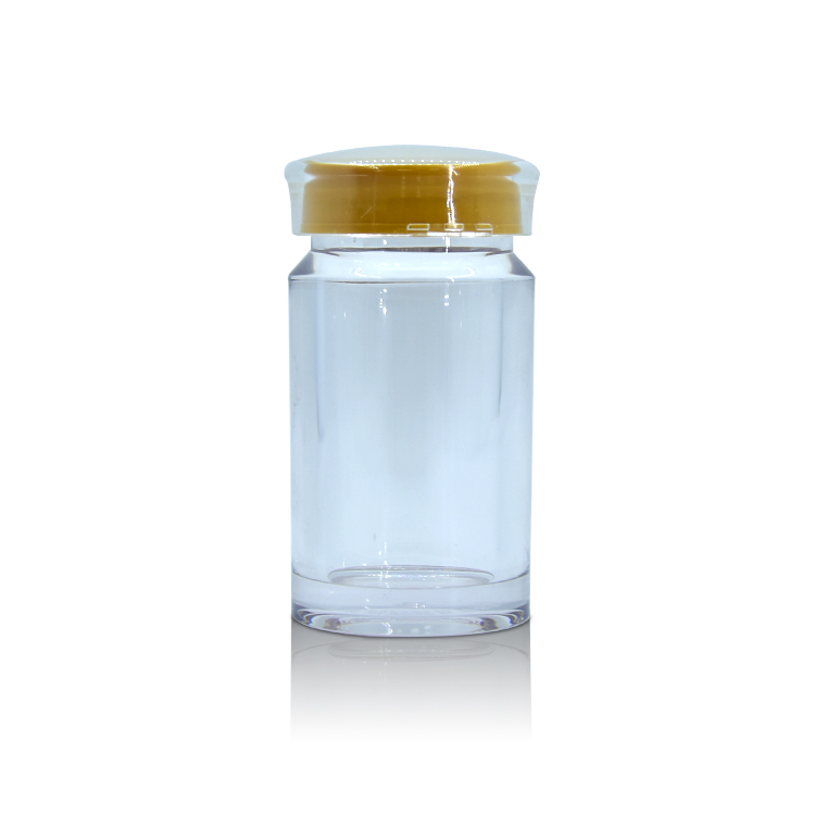 100ml 150ml Clear Empty Plastic Pill Bottles Cap Medicine Container Vitamin Capsule Safe
