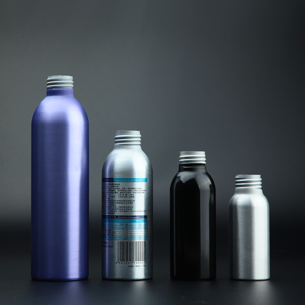 100ml 180ml 200ml 250ml Manufacture Colorful Summer Screen Aluminum Cosmetic Mist Spray Bottle