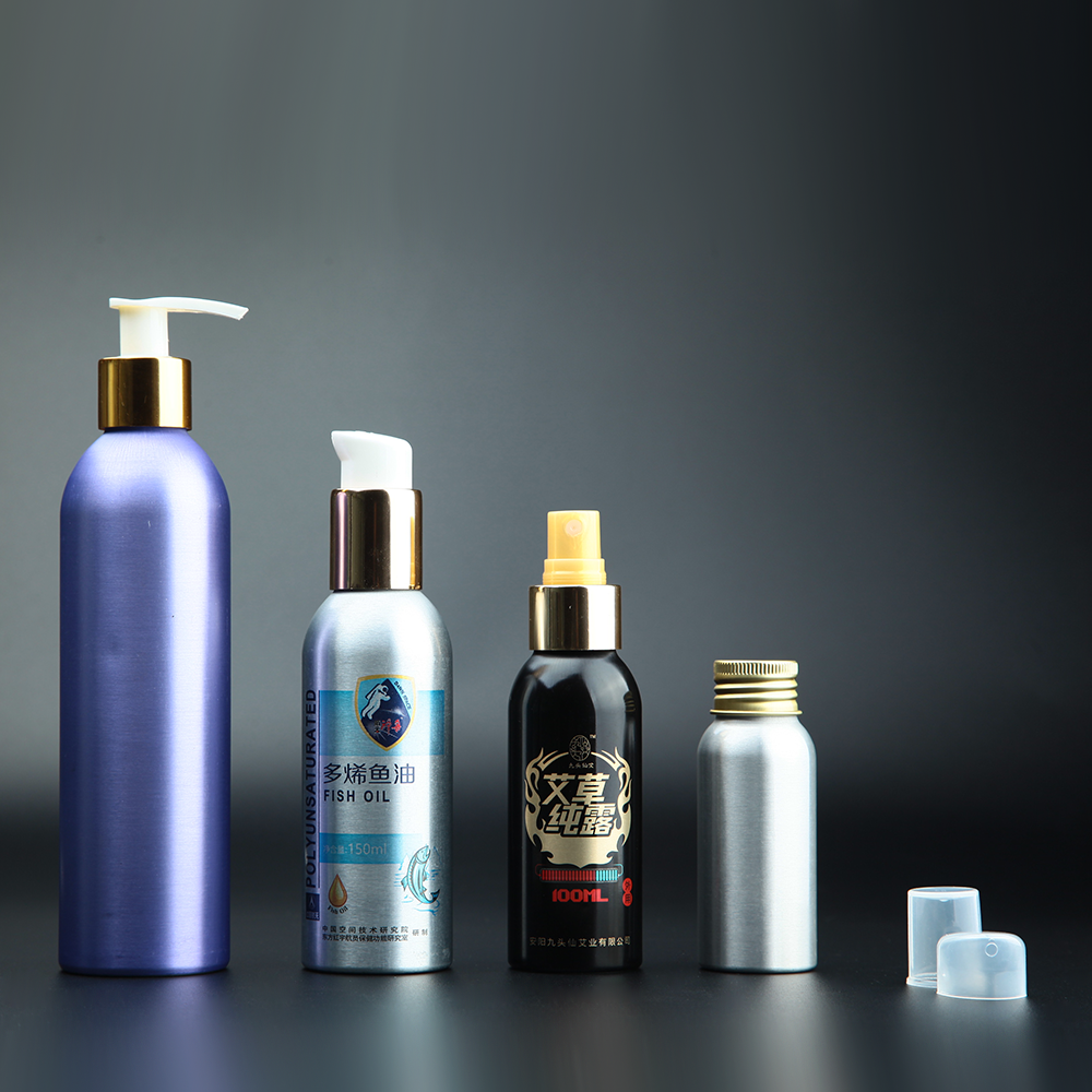 100ml 180ml 200ml 250ml Manufacture Colorful Summer Screen Aluminum Cosmetic Mist Spray Bottle