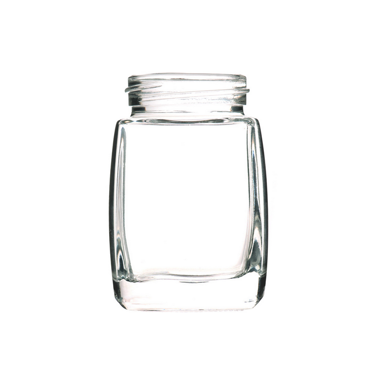 100ml 180ml 360ml Square Honey Jar Storage Glass Jar