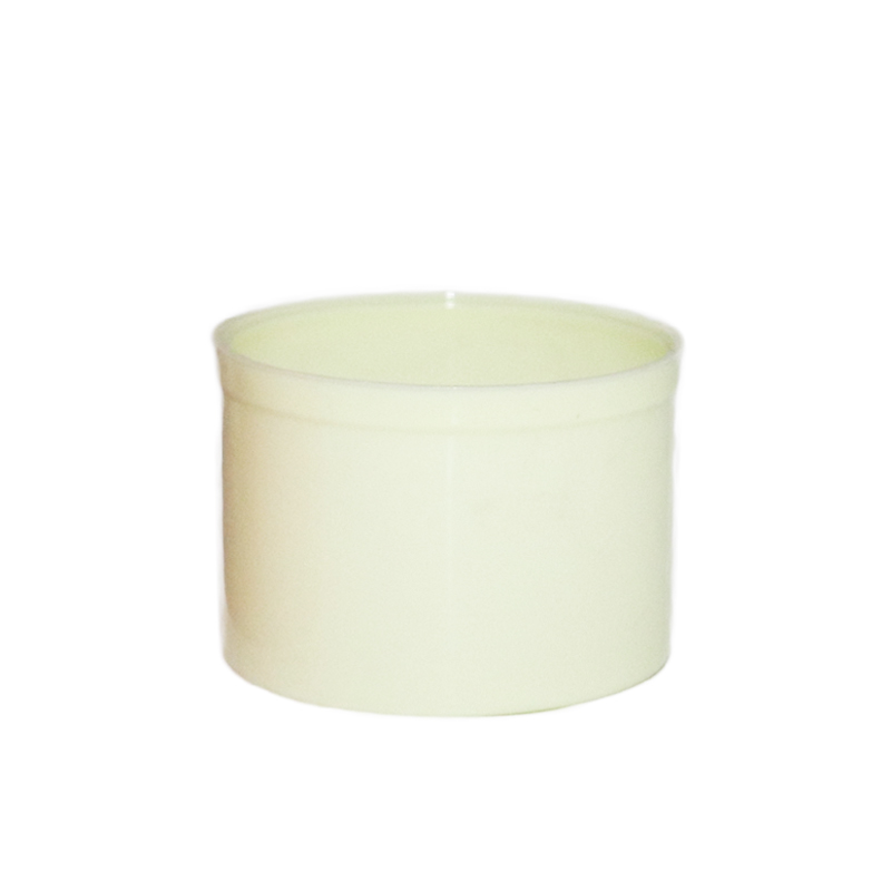100ml 200m clear red pet plastic cream jar for hair cream empty cosmetic container