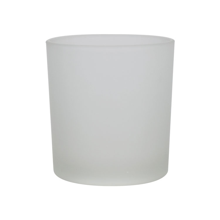 100ml 200ml 250ml frost glass concrete candle jar custom candle jars bamboo lid wood candle jar