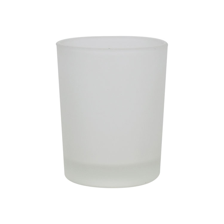 100ml 200ml 250ml frosted custom glass candle jar with bamboo lid wholesale