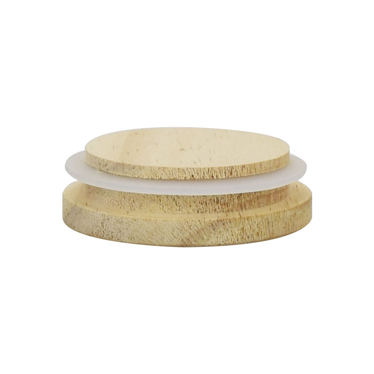 100ml 200ml 250ml frosted custom glass candle jar with bamboo lid wholesale