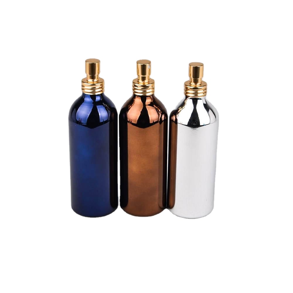 100ml 200ml 300ml Aluminium Perfume bottles with Metal Clip