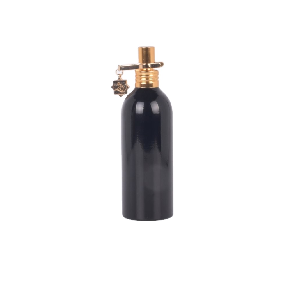100ml 200ml 300ml Aluminium Perfume bottles with Metal Clip